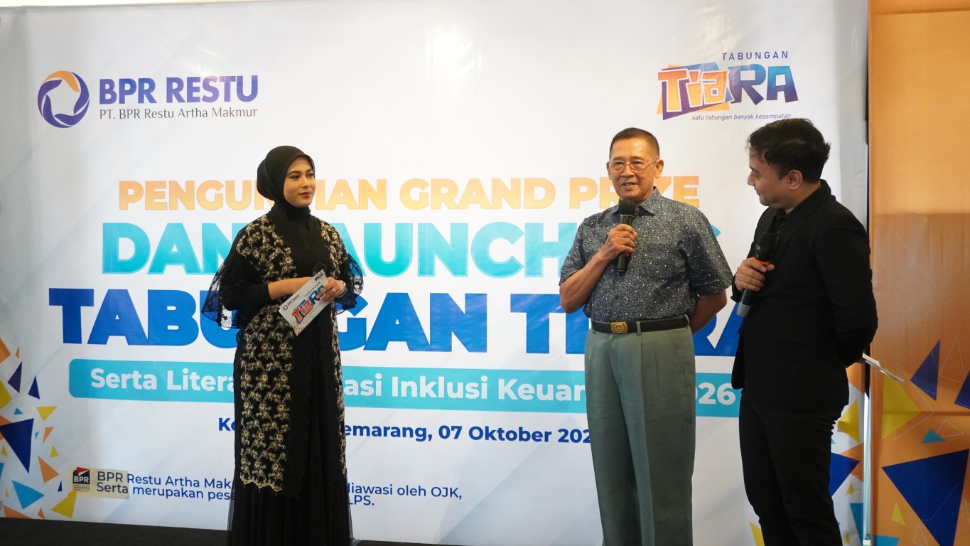 Pengundian Grand Prize dan Launching TIARA serta Literasi dan Edukasi Inklusi Keuangan 2026 dengan tema “Dari Tabungan Jadi Peluang: Mengelola Usaha di Era Digital”